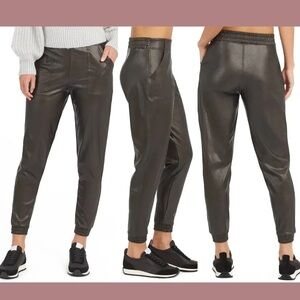 Spanx Faux Leather Joggers